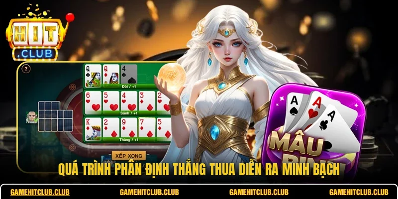 Quá trình phân định thắng thua diễn ra minh bạch
